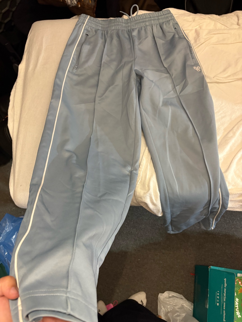 Tab track pants